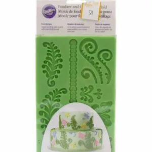 wilton fern fondant mold 4