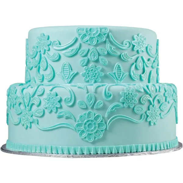 wilton lace fondant mold 2