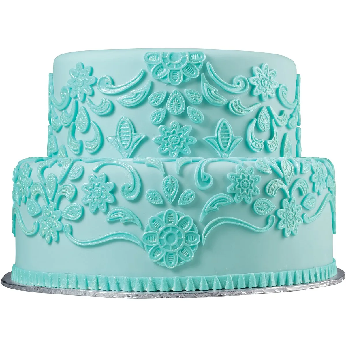wilton lace fondant mold 2