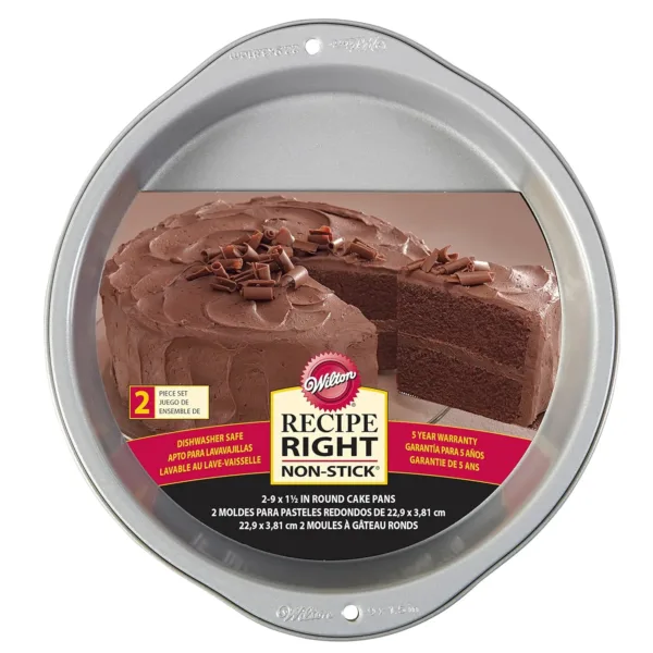 wilton round cake pans 2
