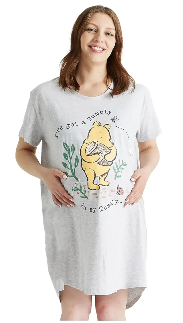 winnie pooh maternity nightshirt 1