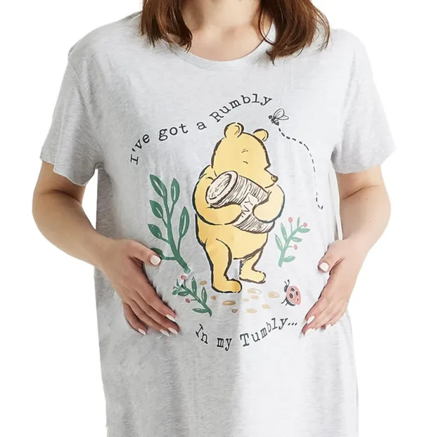 winnie pooh maternity nightshirt 3