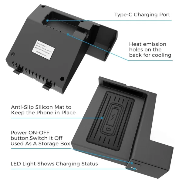wireless car charger mercedes 4