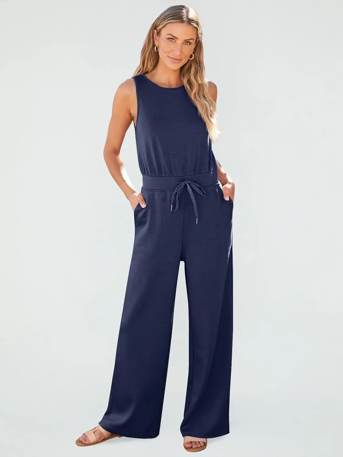women jumpsuit sleeveless 2
