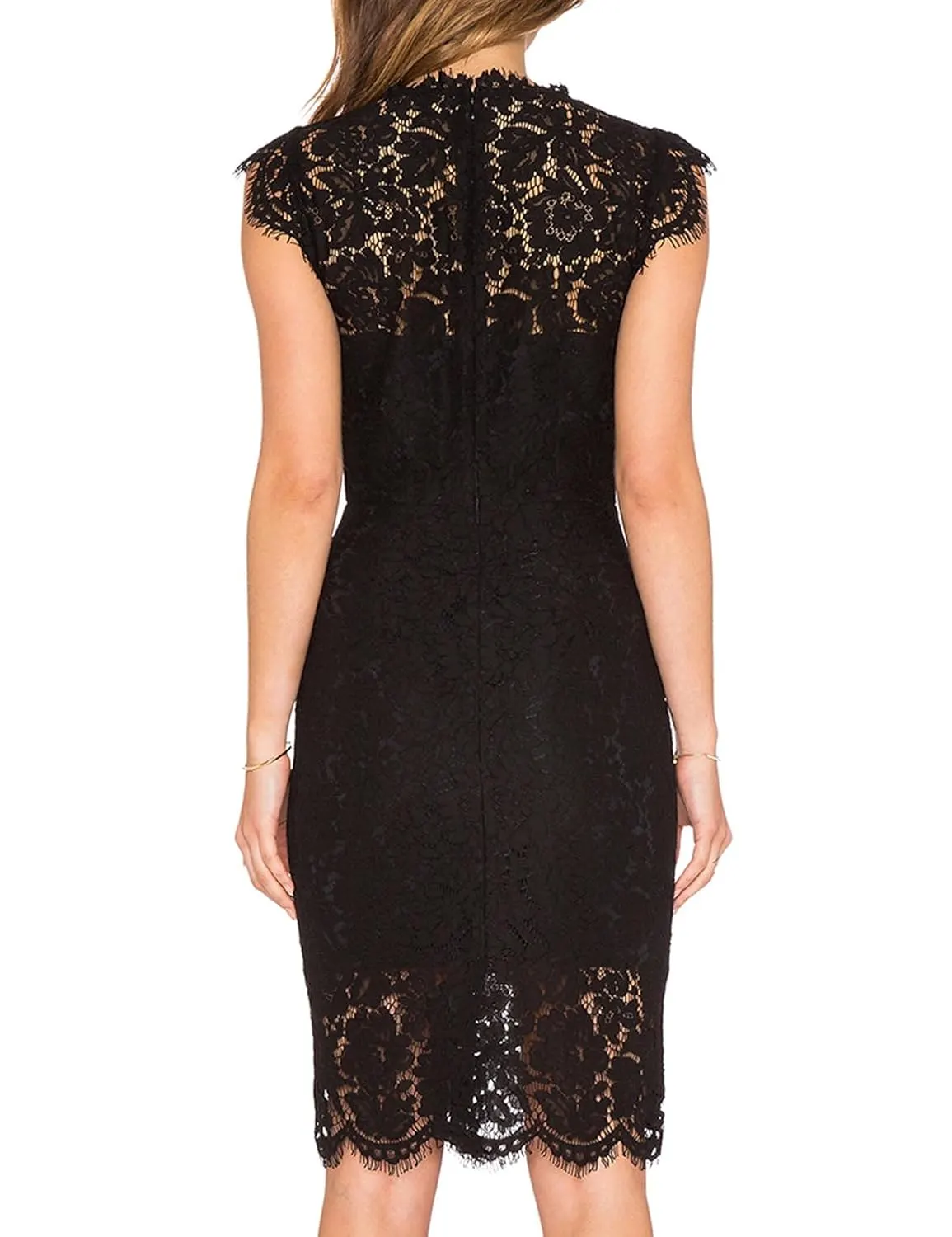 women lace cocktail dress 3