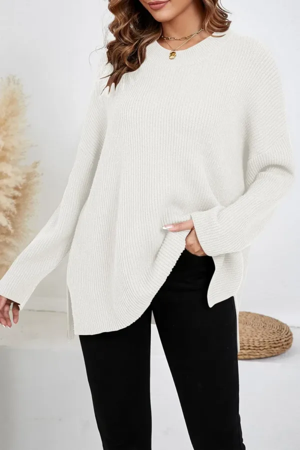 women oversized batwing sweater 2