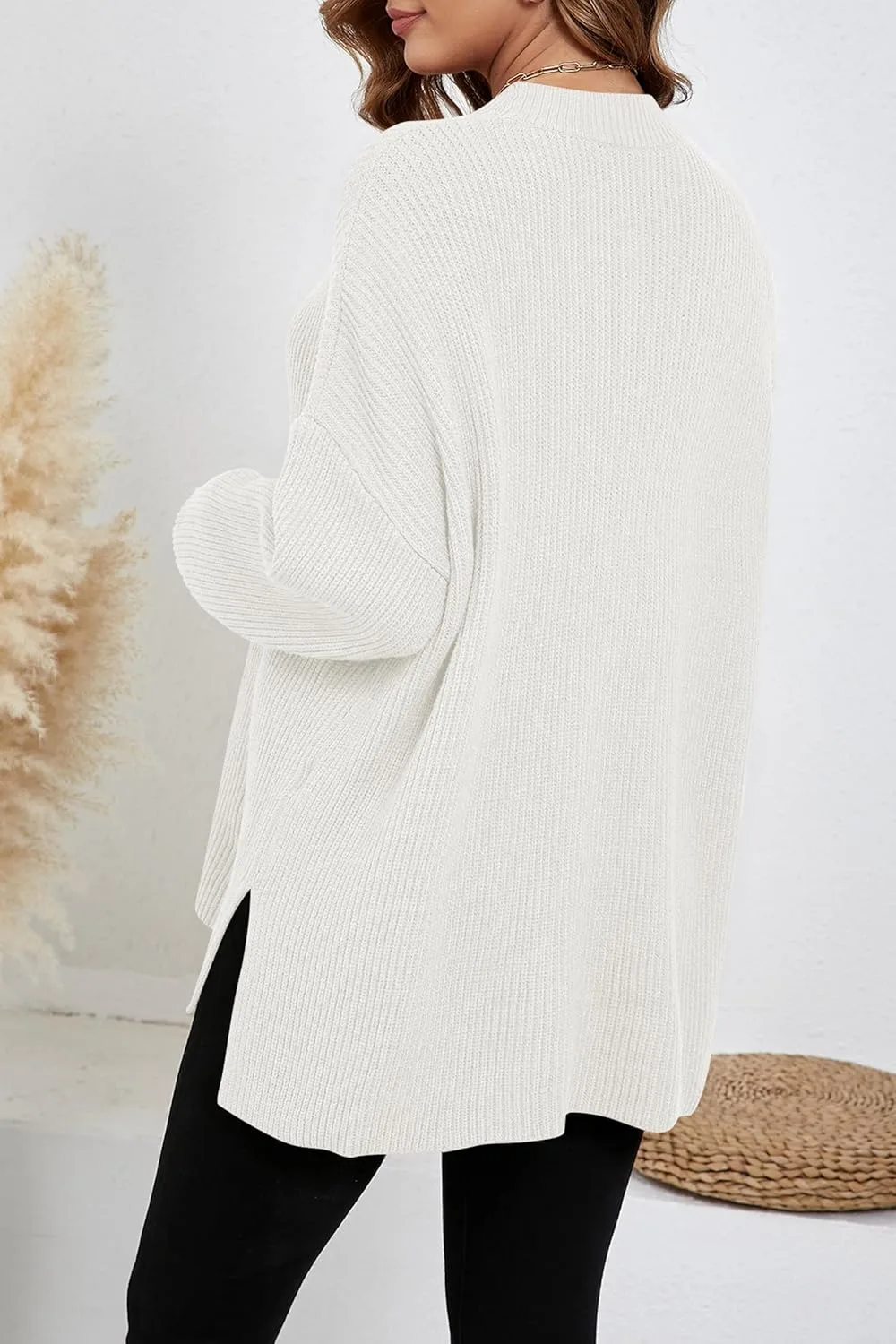 women oversized batwing sweater 5