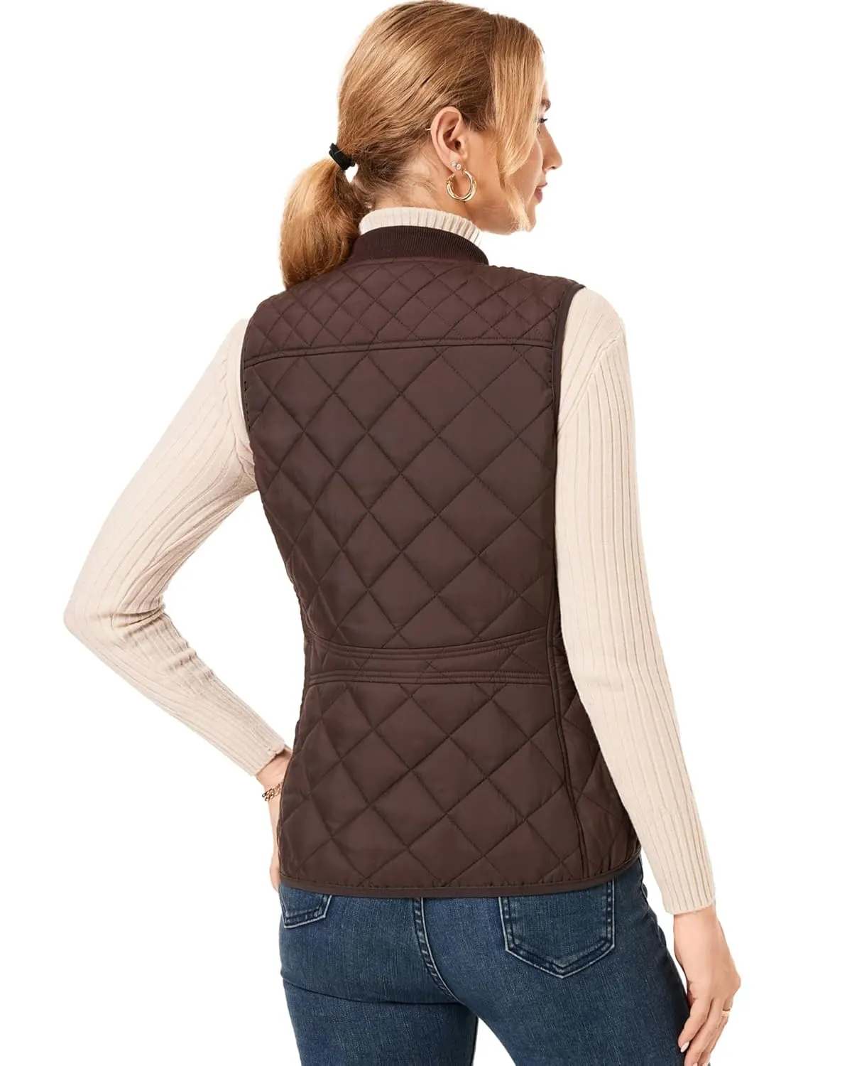 women quilted vest 3