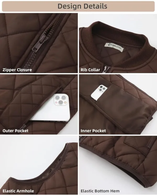 women quilted vest 4