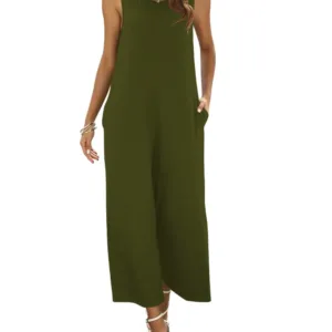 women sleeveless jumpsuit wide 3