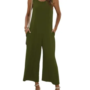 women sleeveless jumpsuit wide 4