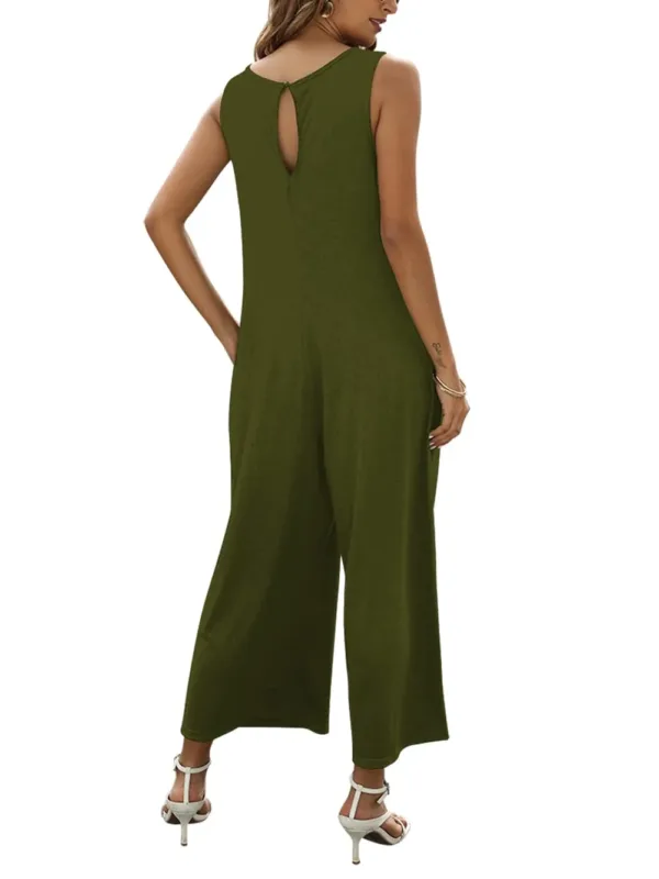women sleeveless jumpsuit wide 6