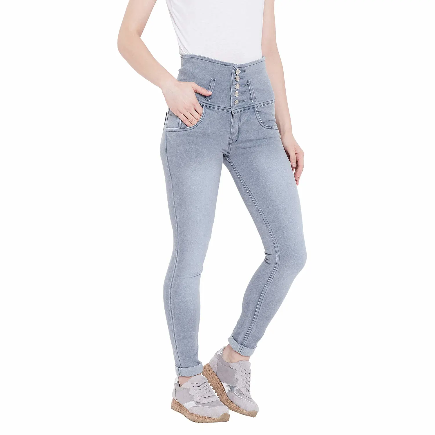 women slim denim jeans 2