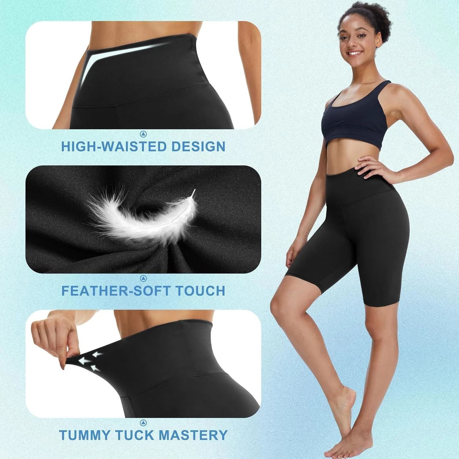 women yoga shorts 3