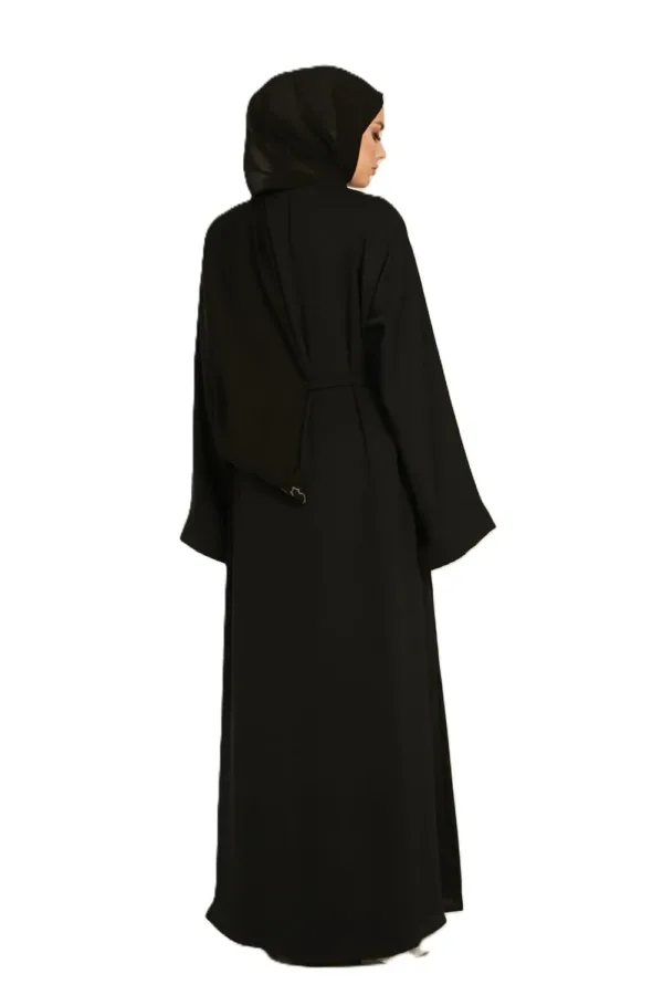 womens abaya open front 3