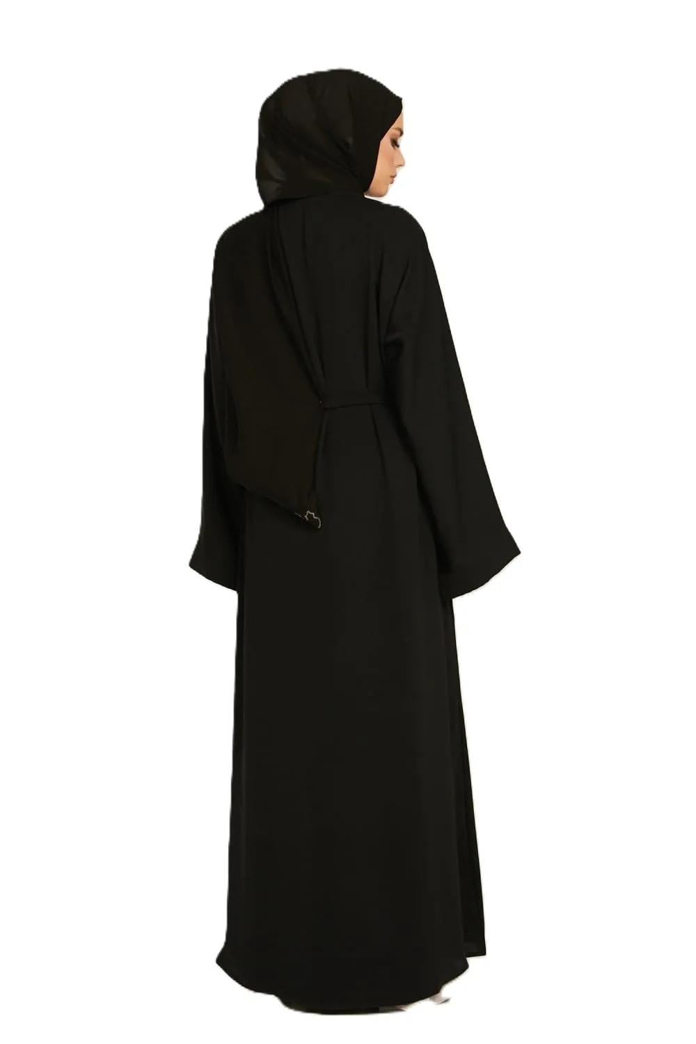 womens abaya open front 3