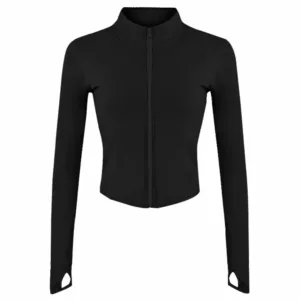 womens athletic zip jacket 1