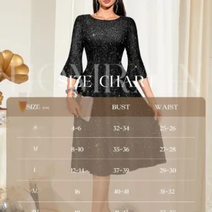 womens bell sleeve dress 4