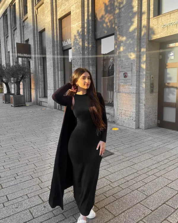 womens bodycon maxi dress 4