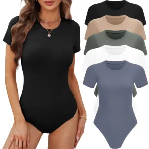 womens bodysuit short sleeve 1