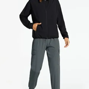 womens cargo joggers hiking 5