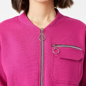 womens cotton crop jacket 5