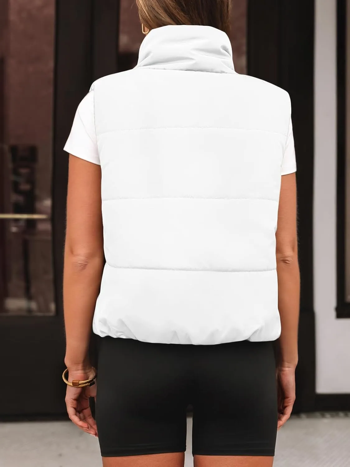 womens cropped puffer vest 4