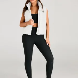 womens cropped puffer vest 7