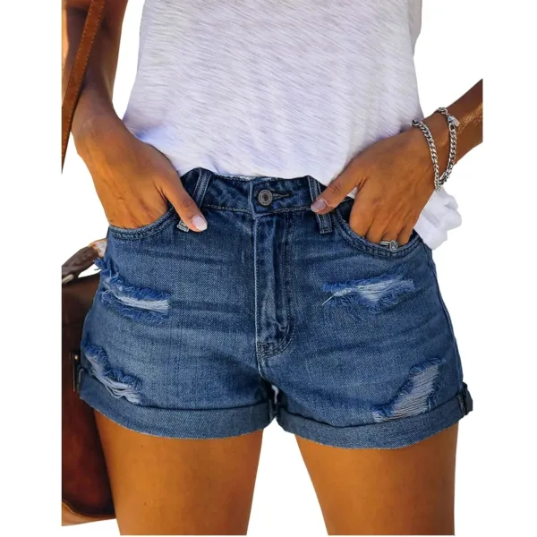 womens denim shorts 1