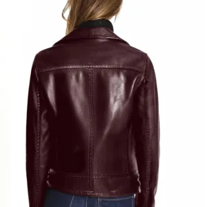 womens faux leather jacket 2