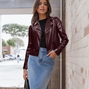 womens faux leather jacket 3