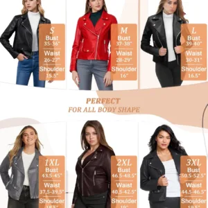 womens faux leather jacket 5