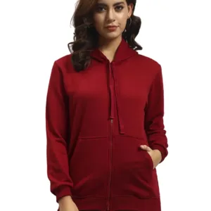 womens fleece hoodie 1