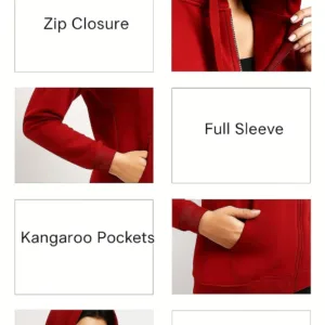 womens fleece hoodie 5