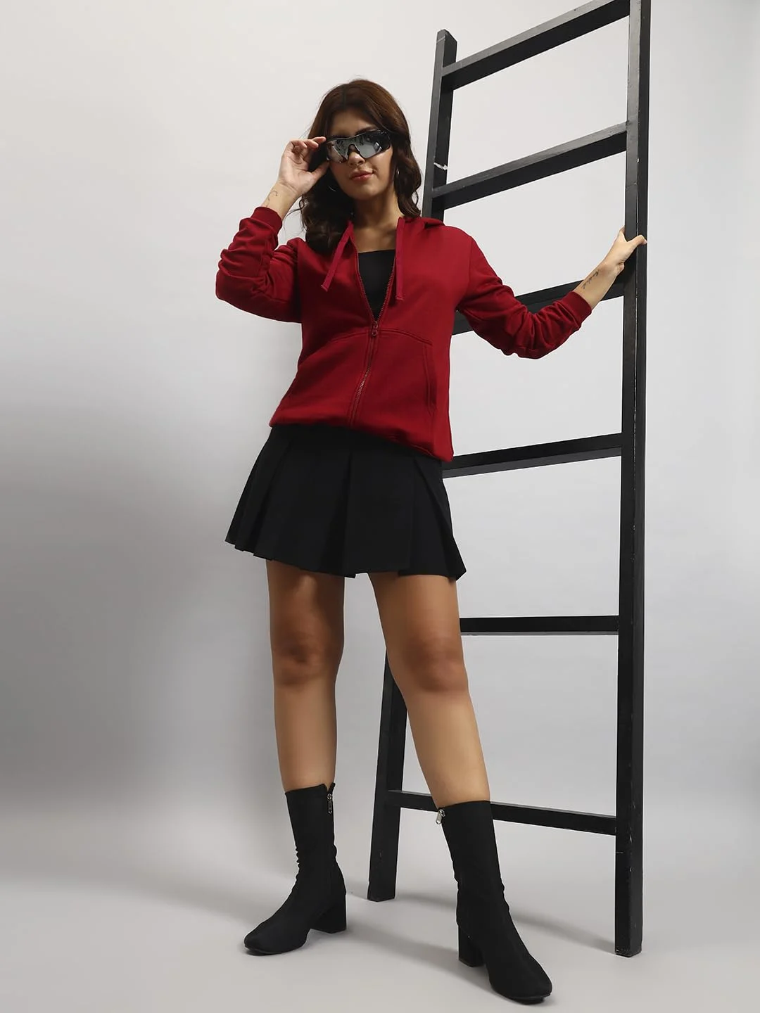 womens fleece hoodie 7