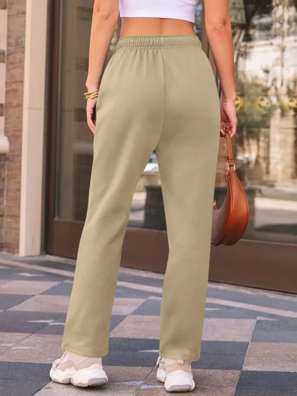 womens fleece lined sweatpants 4