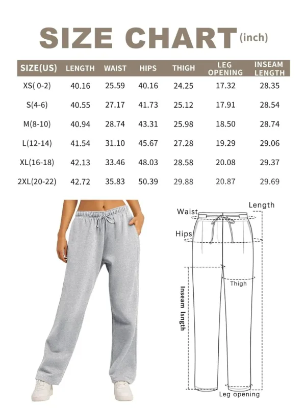 womens fleece sweatpants 6