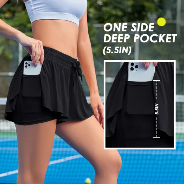 womens flowy athletic skirt 2