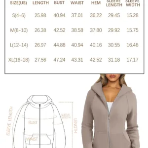 womens full zip hoodie 7