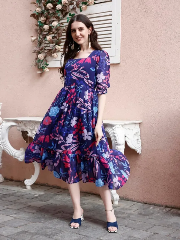 womens georgette floral maxi 7