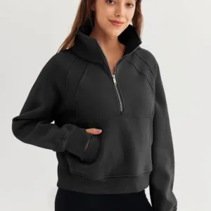 womens half zip fleece 2