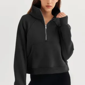 womens half zip fleece 3