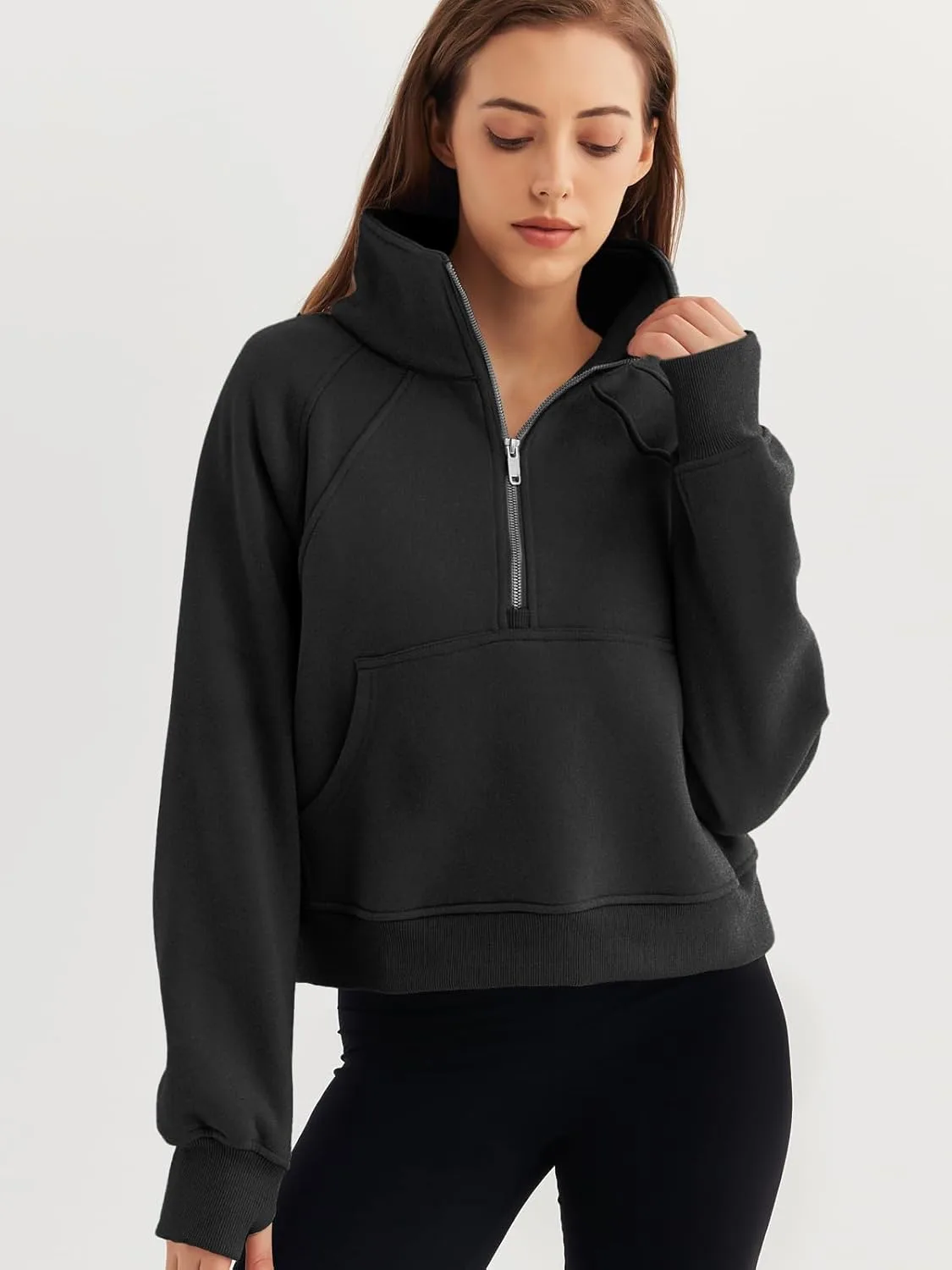 womens half zip fleece 3