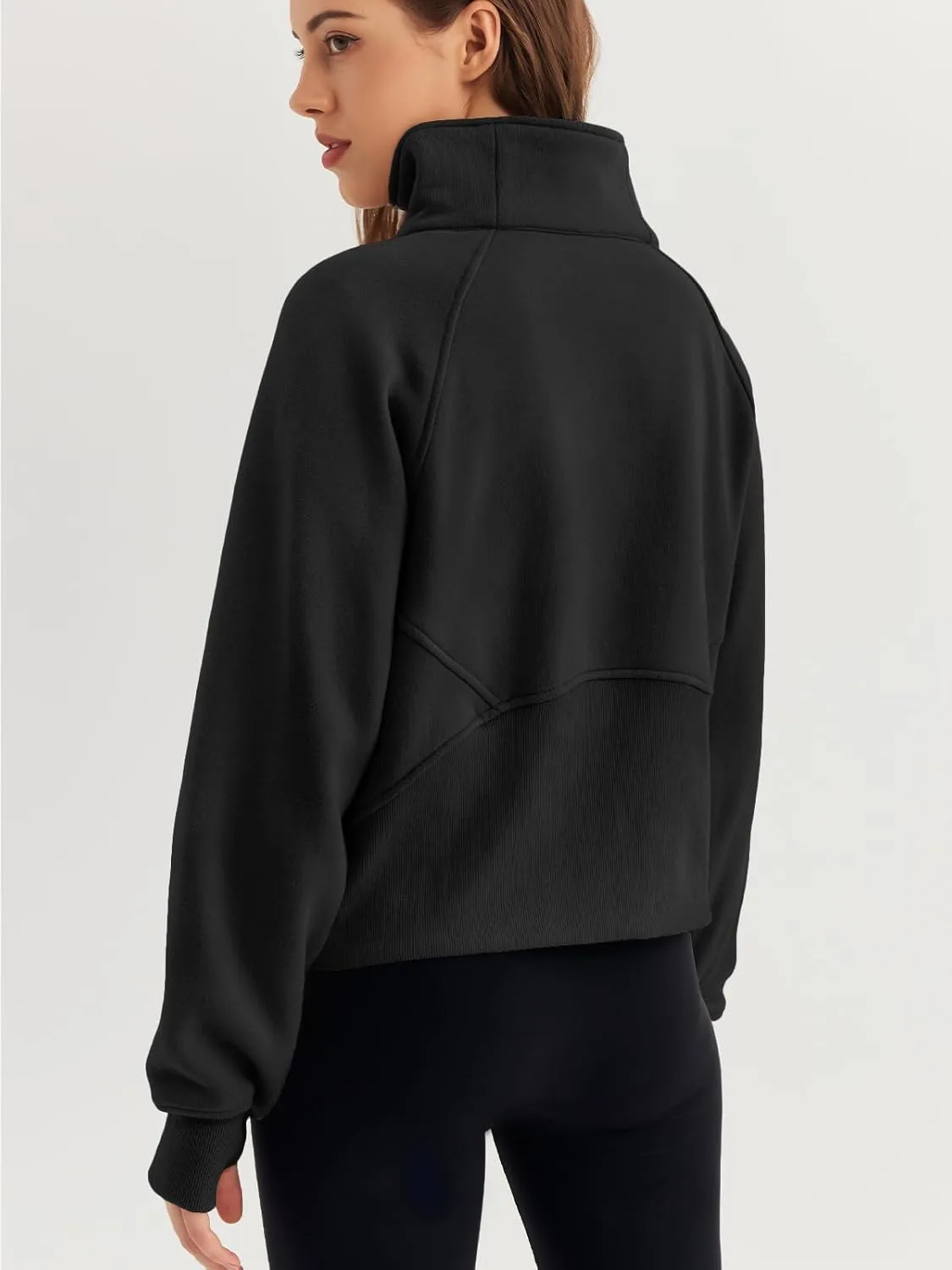 womens half zip fleece 4