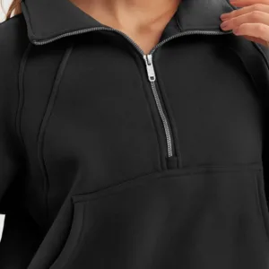 womens half zip fleece 5