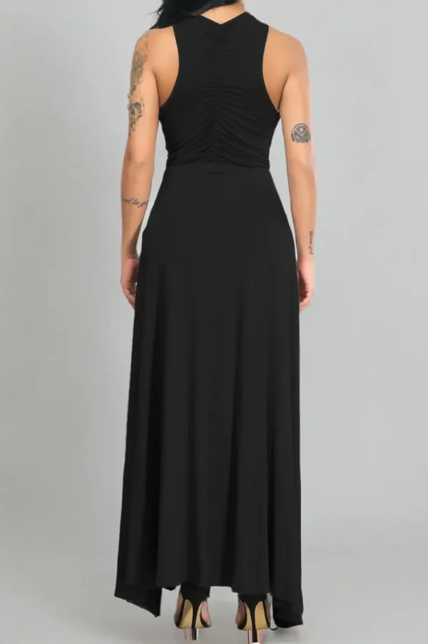 womens halter cutout dress 6