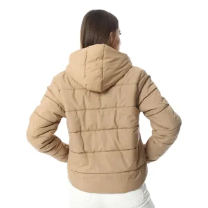 womens hooded puffer jacket 3
