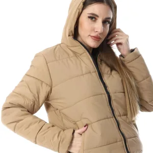 womens hooded puffer jacket 5
