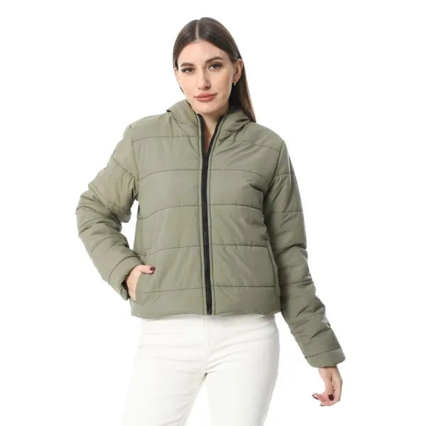 womens hooded puffer jacket 7