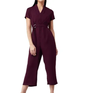 womens jumpsuit shawl collar 1